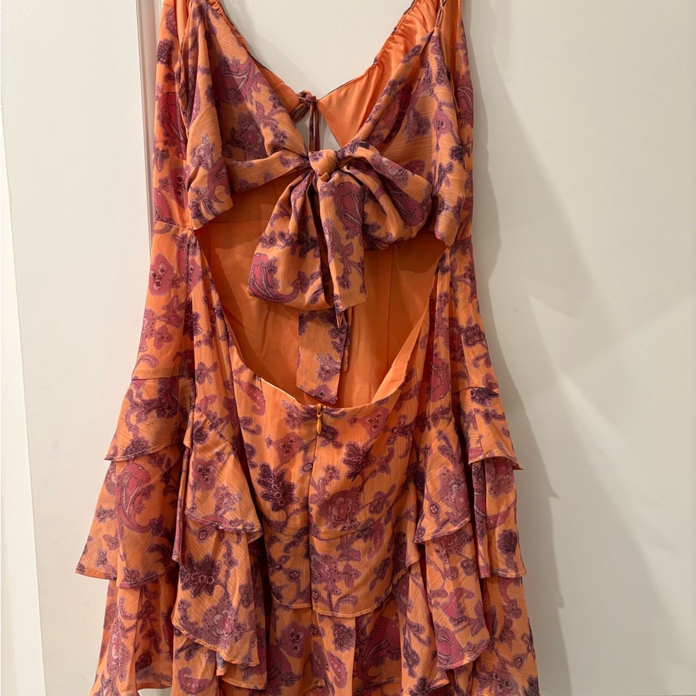 Floral Ruffle Dress - Picture 2 of 4